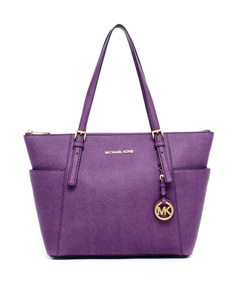 light purple michael kors purse|michael kors purple tote bag.